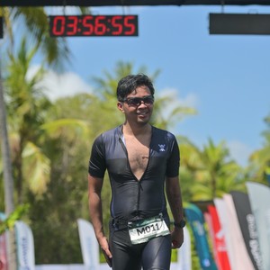 Race photo from Belitung Multisport Festival