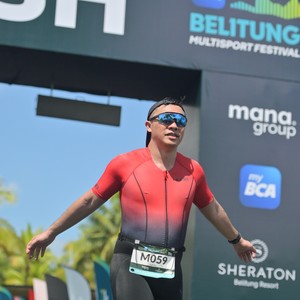 Race photo from Belitung Multisport Festival