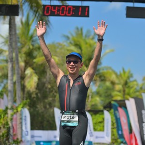 Race photo from Belitung Multisport Festival