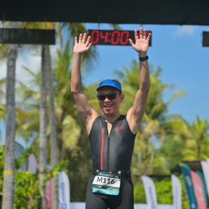 Race photo from Belitung Multisport Festival
