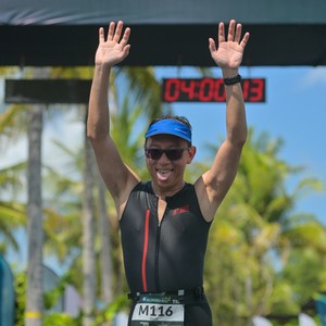 Race photo from Belitung Multisport Festival