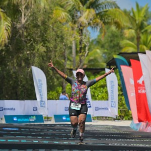 Race photo from Belitung Multisport Festival