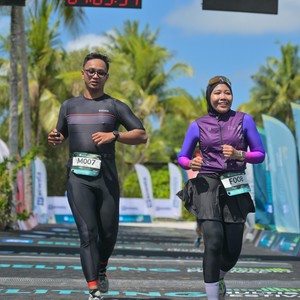 Race photo from Belitung Multisport Festival
