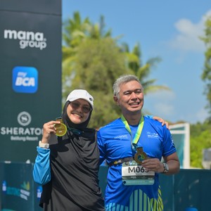 Race photo from Belitung Multisport Festival