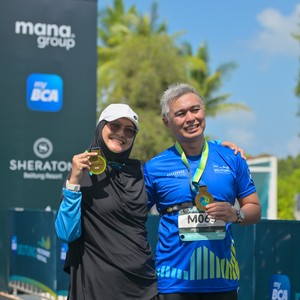 Race photo from Belitung Multisport Festival
