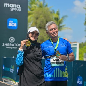 Race photo from Belitung Multisport Festival