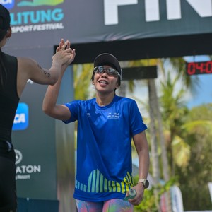 Race photo from Belitung Multisport Festival