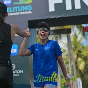 Race photo from Belitung Multisport Festival