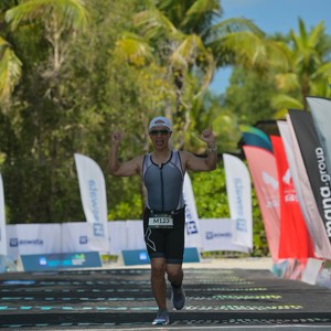 Race photo from Belitung Multisport Festival