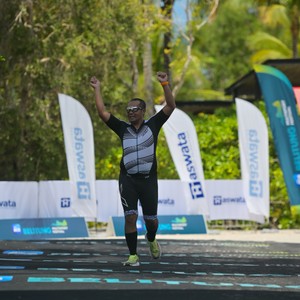 Race photo from Belitung Multisport Festival