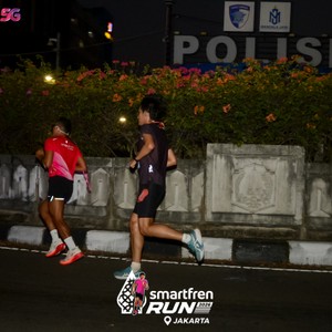 Race photo from SMARTFREN RUN 2026