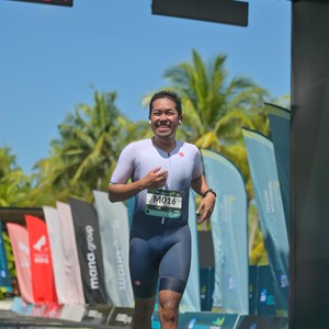 Race photo from Belitung Multisport Festival