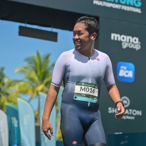 Race photo from Belitung Multisport Festival