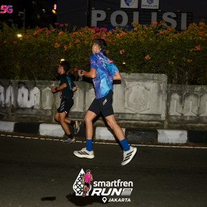 Race photo from SMARTFREN RUN 2026