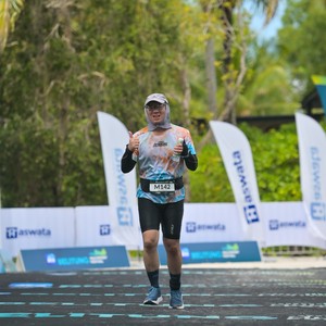 Race photo from Belitung Multisport Festival