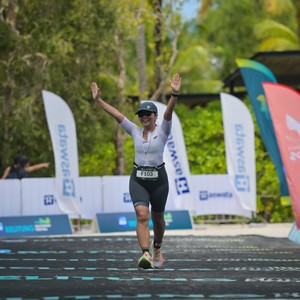 Race photo from Belitung Multisport Festival
