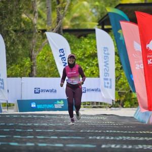 Race photo from Belitung Multisport Festival