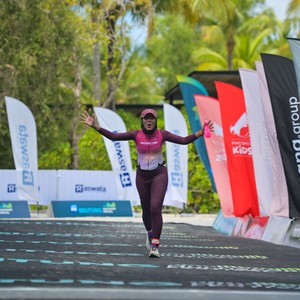 Race photo from Belitung Multisport Festival