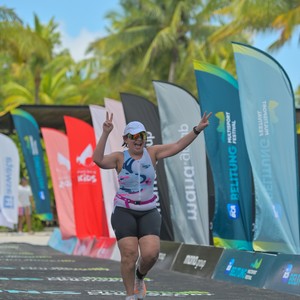 Race photo from Belitung Multisport Festival