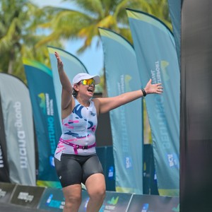 Race photo from Belitung Multisport Festival