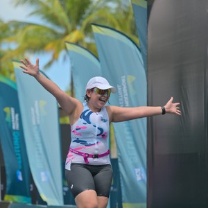 Race photo from Belitung Multisport Festival