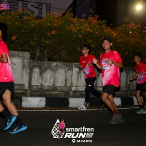 Race photo from SMARTFREN RUN 2026