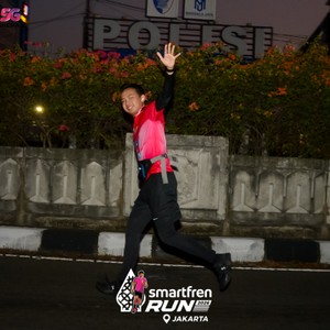Race photo from SMARTFREN RUN 2026