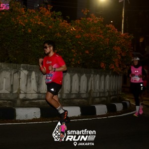Race photo from SMARTFREN RUN 2026
