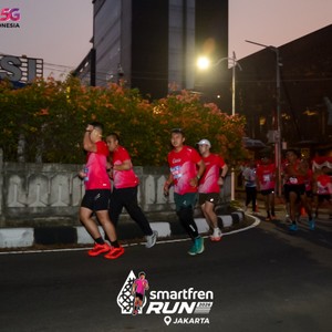 Race photo from SMARTFREN RUN 2026