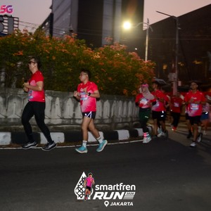 Race photo from SMARTFREN RUN 2026
