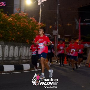Race photo from SMARTFREN RUN 2026
