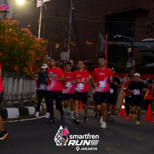 Race photo from SMARTFREN RUN 2026