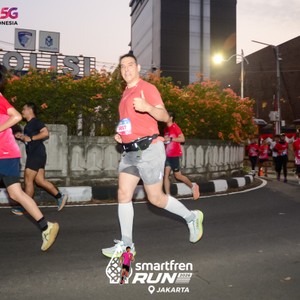 Race photo from SMARTFREN RUN 2026