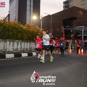Race photo from SMARTFREN RUN 2026
