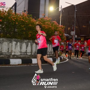 Race photo from SMARTFREN RUN 2026