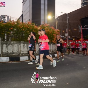 Race photo from SMARTFREN RUN 2026