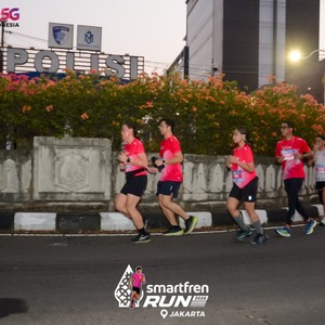 Race photo from SMARTFREN RUN 2026