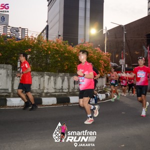 Race photo from SMARTFREN RUN 2026