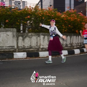 Race photo from SMARTFREN RUN 2026