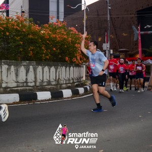 Race photo from SMARTFREN RUN 2026