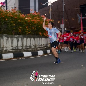 Race photo from SMARTFREN RUN 2026