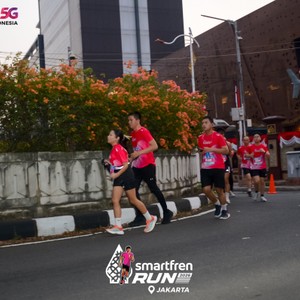 Race photo from SMARTFREN RUN 2026