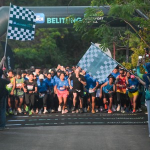 Race photo from Belitung Multisport Festival