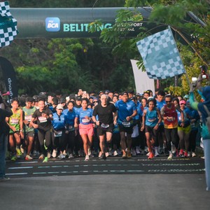 Race photo from Belitung Multisport Festival