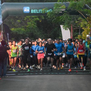Race photo from Belitung Multisport Festival