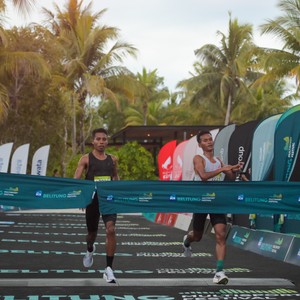 Race photo from Belitung Multisport Festival