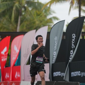 Race photo from Belitung Multisport Festival
