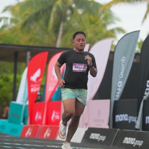 Race photo from Belitung Multisport Festival