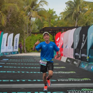 Race photo from Belitung Multisport Festival