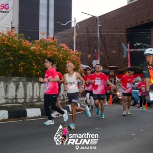 Race photo from SMARTFREN RUN 2026